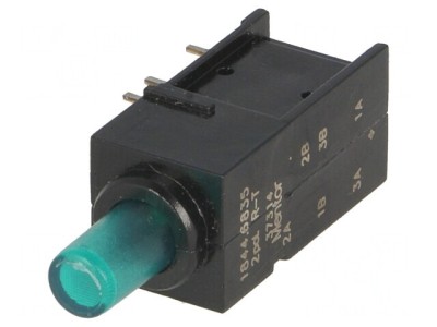 Comutator Verde DPDT 2 Pozitii 0.5A 60VAC foto