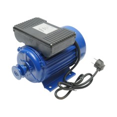 Motor electric monofazat 1.5KW, 220V, stator 120x90mm, motor cu fir aluminiu si protectie termica Breckner Germany