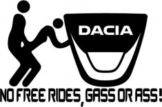 Sticker NFR Dacia foto