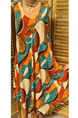 Rochie Vascoza fără m&amp;acirc;neci cod 006Marimea foto