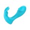 Stimulator Naughty, Bluetooth Control, Free App, Silicon, USB, Albastru, 11 cm