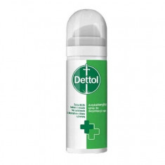 Spray antiseptic Dettol pentru maini, cu aloe si glicerina, 50 ml