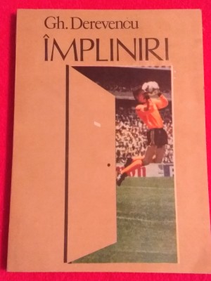 Carte - &amp;quot;IMPLINIRI&amp;quot; de GH. Derevencu foto