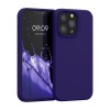 Husa pentru Apple iPhone 13 Pro, Silicon, Albastru, 55880.226, kwmobile, Carcasa