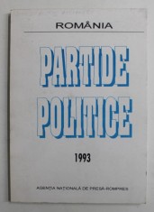 ROMANIA , PARTIDE POLITICE , 1993 foto