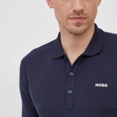 HUGO tricou polo bărbați, culoarea bleumarin, uni 50470547