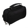 Penar neechipat, 2 compartimente, clapeta interioara tip organizator, agatatoare, 23 x 7.5 x 11 cm, negru , design elegant, functionalitate si durabil