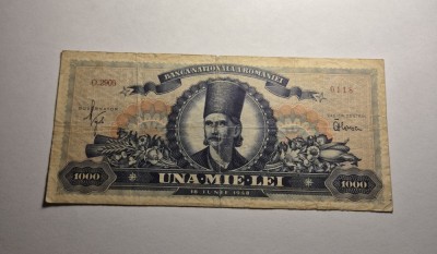 1000 lei 1948 foto