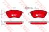 Set placute frana,frana disc FIAT PANDA (169) (2003 - 2016) TRW GDB1654DTE