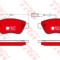 Set placute frana,frana disc FIAT 500 C (312) (2009 - 2016) TRW GDB1654DTE