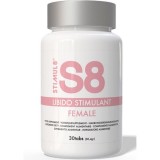 Erectii si virilitate - Stimul8 S8 Stimularea Libidoului Tablete pentru Femei 30 tablete Amplifica Libidoul si Echilibrul Hormonal
