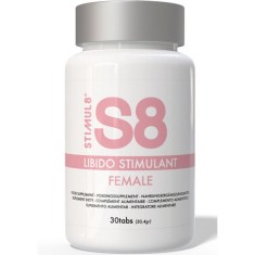 Erectii si virilitate - Stimul8 S8 Stimularea Libidoului Tablete pentru Femei 30 tablete Amplifica Libidoul si Echilibrul Hormonal