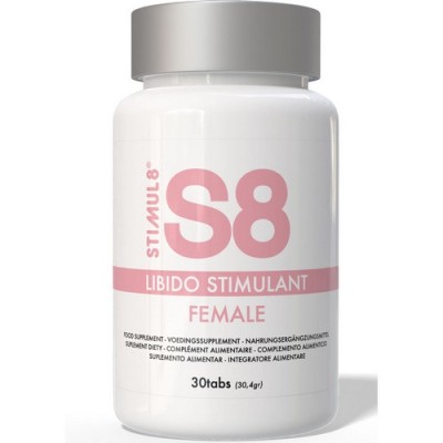 Erectii si virilitate - Stimul8 S8 Stimularea Libidoului Tablete pentru Femei 30 tablete Amplifica Libidoul si Echilibrul Hormonal foto