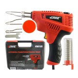 Pistol de lipit si sudat plastic, 200W, 3 v&acirc;rfuri interschimbabile, Verke