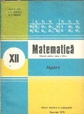 Matematica. Algebra. Manual pentru clasa a XII-a - Ion D. Ion