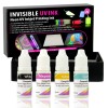 Cerneala Invizibila Neomark Epson L, 4 x 50ml, Set Complet C M Y K, Securizare Documente, Decor UV