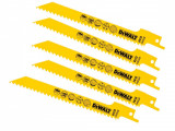 Set 5 Lame Fierastrau Orizontal DeWalt DT2351 Lemn