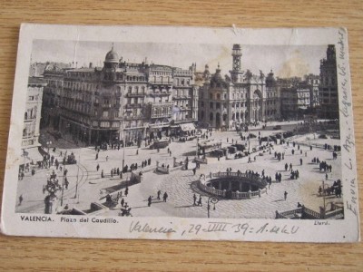 M2 R9 2 - Carte postala foarte veche - Spania foto