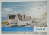 CARAVANS 2015 , ALBUM CU TIPURI DE AMENAJARE INTERIOARA LA RULOTE , FIRMA KNAUS , ANII &#039;2000