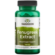 Testofen Fenugreek Extract 500 miligrame 90 capsule Swanson foto