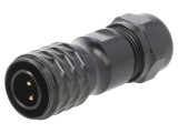 Conector mufă tată 2 pini IP67 13A