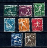 Olanda 1928 - Jocurile Olimpice, sport, serie stampilata