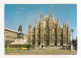 FA118 -Carte Postala- ITALIA - Milano. Piazza del Duomo, circulata 1968