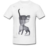 Tricou &quot; Pisica dus-intors &quot;