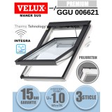 Fereastra mansarda VELUX GGU 006621, electrica, poliuretan, 3 sticle