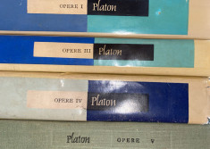PLATON,OPERE VOLUMELE: I,III,IV,V(REPUBLICA)/ED. STIINTIFICA SI ENCICLOPEDICA foto