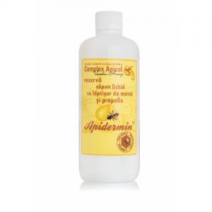 Apidermin Sapun Lichid cu Laptisor Matca Rezerva Complex Apicol 500ml foto