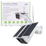 Camera supraveghere video PNI SafeHome PT950LR 1080P 2MP cu panou solar 6W, WiFi, acumulator, control prin aplicatia Tuya Smart,
