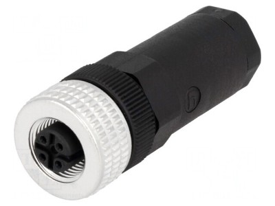 Mufă M12 4-PIN mamă IP67 pentru DeviceNet/CANopen foto