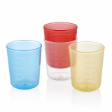 Cumpara ieftin Set 4 pahare My First Cup Rainbow BabyJem