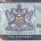 Bancnota Trinidad &amp; Tobago 10 Dolari 2020 - PNew UNC ( polimer )