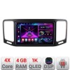 Navigatie VW Sharan 2011-2020 A-SHARAN 4+64 InCell Display 1K Android Waze USB Navigatie Internet Youtube Radio CarStore Technology