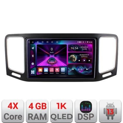 Navigatie VW Sharan 2011-2020 A-SHARAN 4+64 InCell Display 1K Android Waze USB Navigatie Internet Youtube Radio CarStore Technology