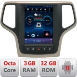Navigatie Jeep Grand Cherokee 2014-2019 QLED 9.7 inch, 8 Core, 3GB+32GB, 4G