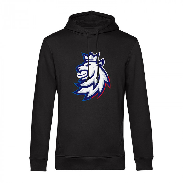 Echipa națională de hochei hanorac de bărbați cu glugă Czech Republic logo lion ČH tricolour - XXL