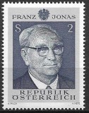 B2012 - Austria 1969 - Franz Tomas,neuzat,perfecta stare, Nestampilat