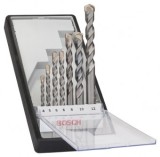 Bosch Set 7 burghie Robust Line CYL-3 pentru beton 4/5/6/8/10/12mm, caseta - 3165140446297