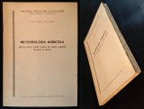 1959 METEOROLOGIE AGRICOLA Uz intern Autograf dedicatie C Savescu pt. C Disescu