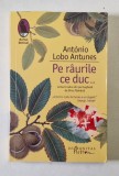 PE RAURILE CE DUC ...roman de ANTONIO LOBO ANTUNES , 2018 *MIC DEFECT COPERTA FATA