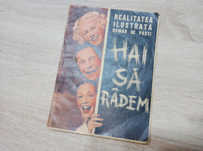 REALITATEA ILUSTRATA , NUMAR DE PASTI - HAI SA RADEM , 1937