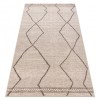 Covor L&acirc;nă ANGEL 1190 / 52022 Boho bej / gri, 80x150 cm