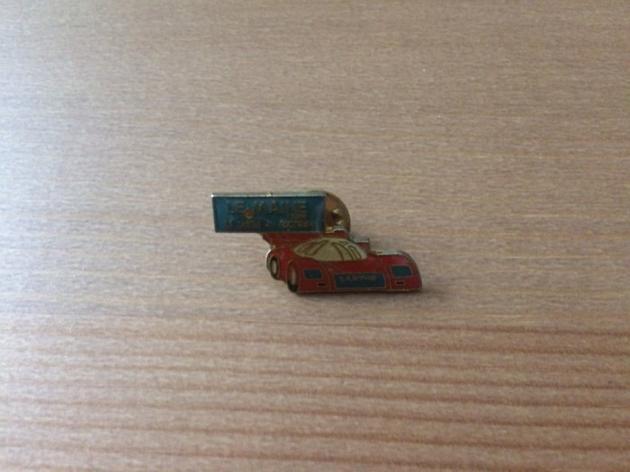 insigna PIN le maine fan auto moto automoto sport hobby de colectie automobilism