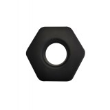 Inel de Penis Hunk Silicon Negru