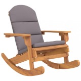 Cumpara ieftin Scaun de gradina Adirondack cu perne, lemn masiv acacia