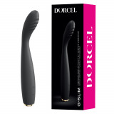 Vibrator din silicon pentru stimularea vaginală, a punctului G și a prostatei. Dorcel