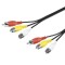 Cablu 3x RCA 3m Goobay
